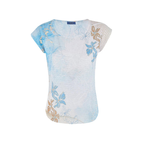 Yes Zee T-shirt T-shirt Donna stampa all over S - Francavilla Moda